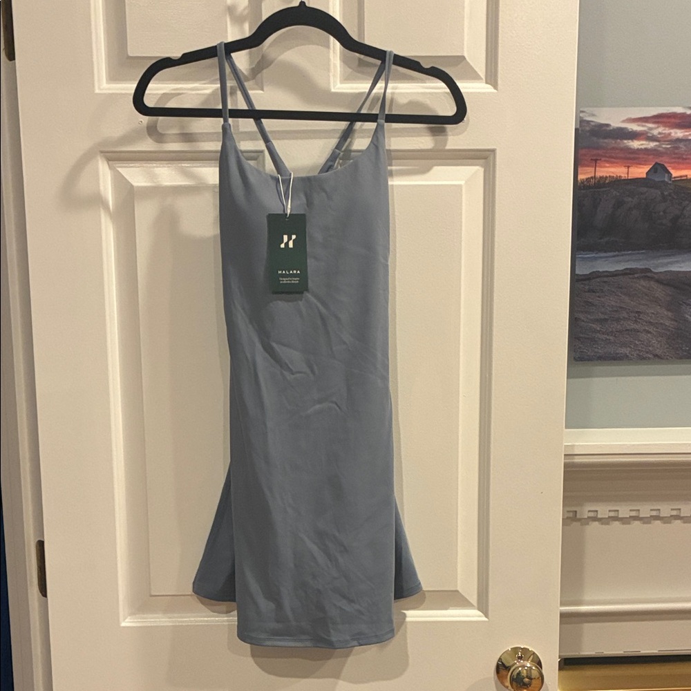 HALARA Soft Blue Chemise Slip
